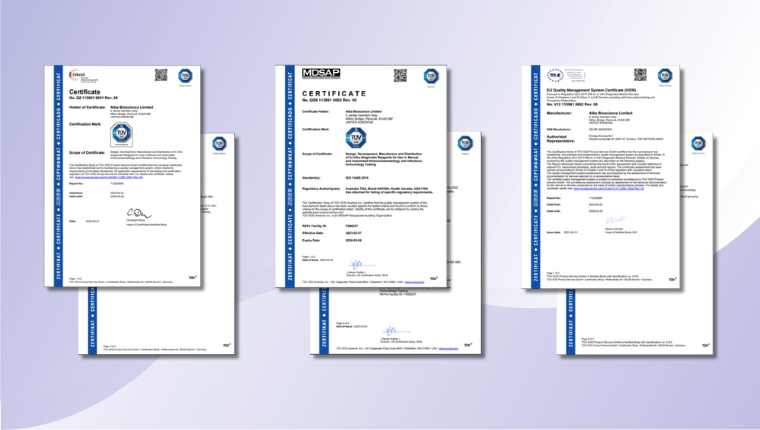 IVDR Certificates_Alba