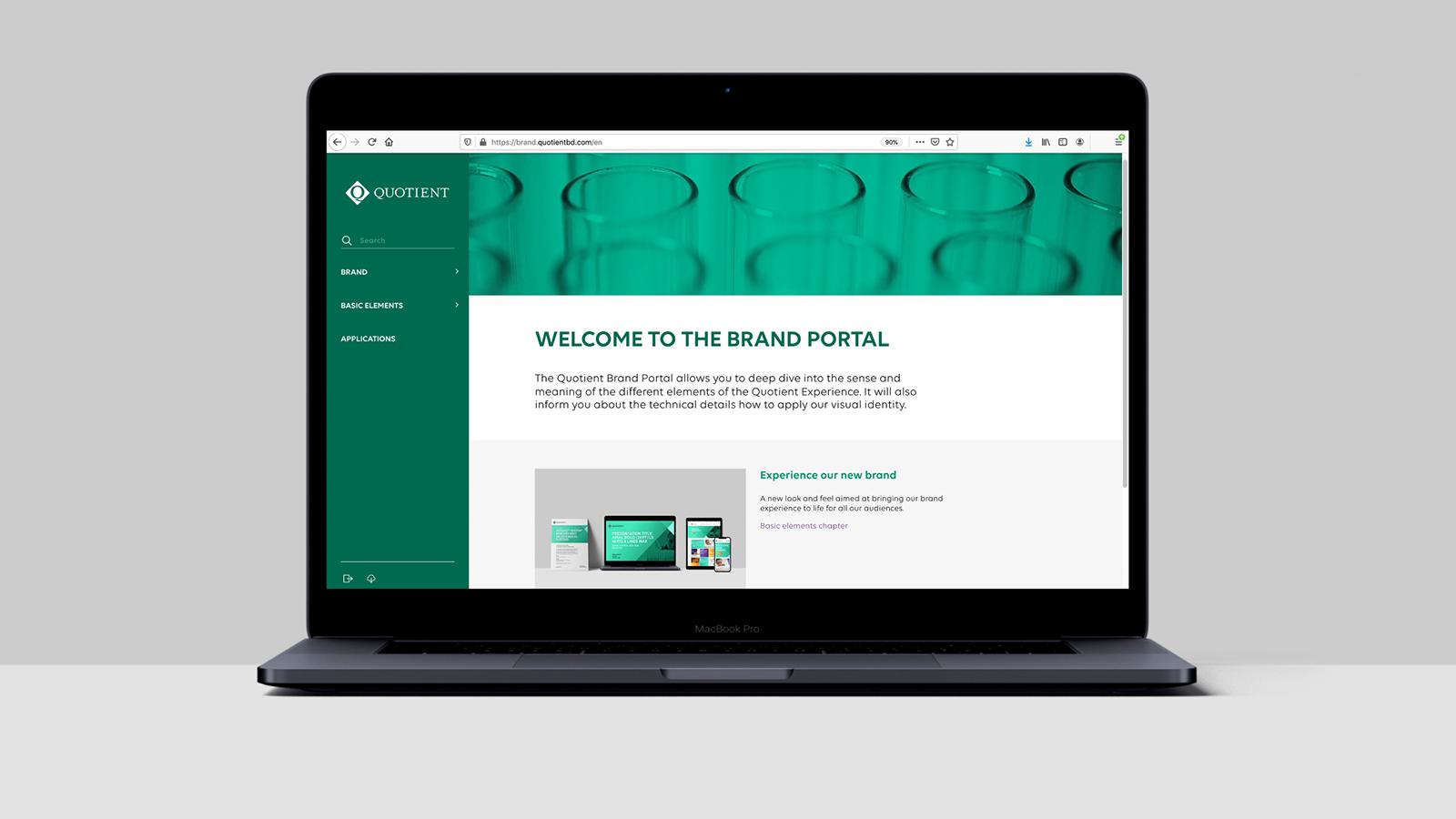 Brand portal